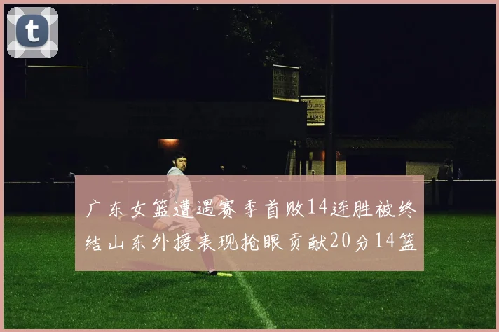 广东女篮遭遇赛季首败14连胜被终结山东外援表现抢眼贡献20分14篮板5助攻